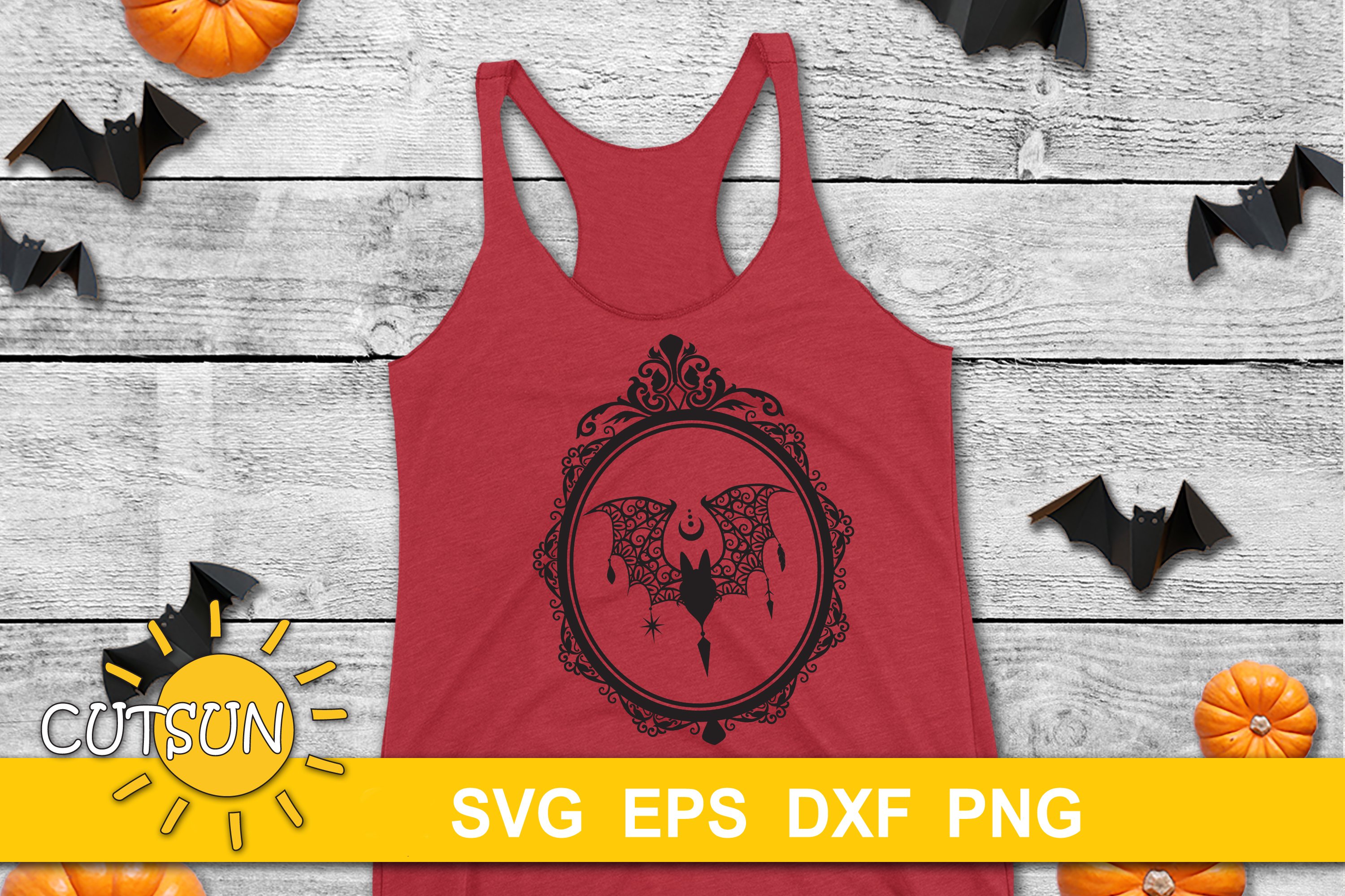 Halloween SVG | Halloween Bat SVG | Zentangle Bat SVG (910690) | Cut