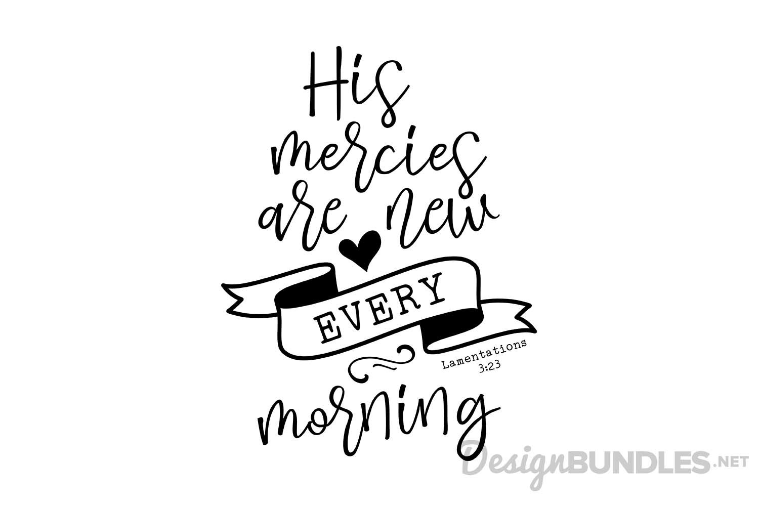 Lamentations 3:23