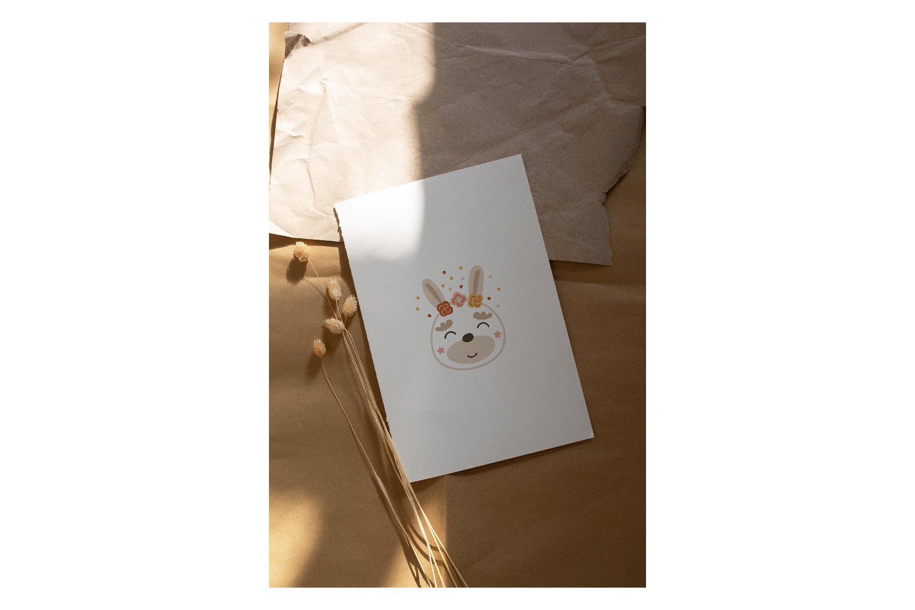 Download Easter Baby Bunny Faces Clipart Vector Set Svg Png 1280492 Elements Design Bundles