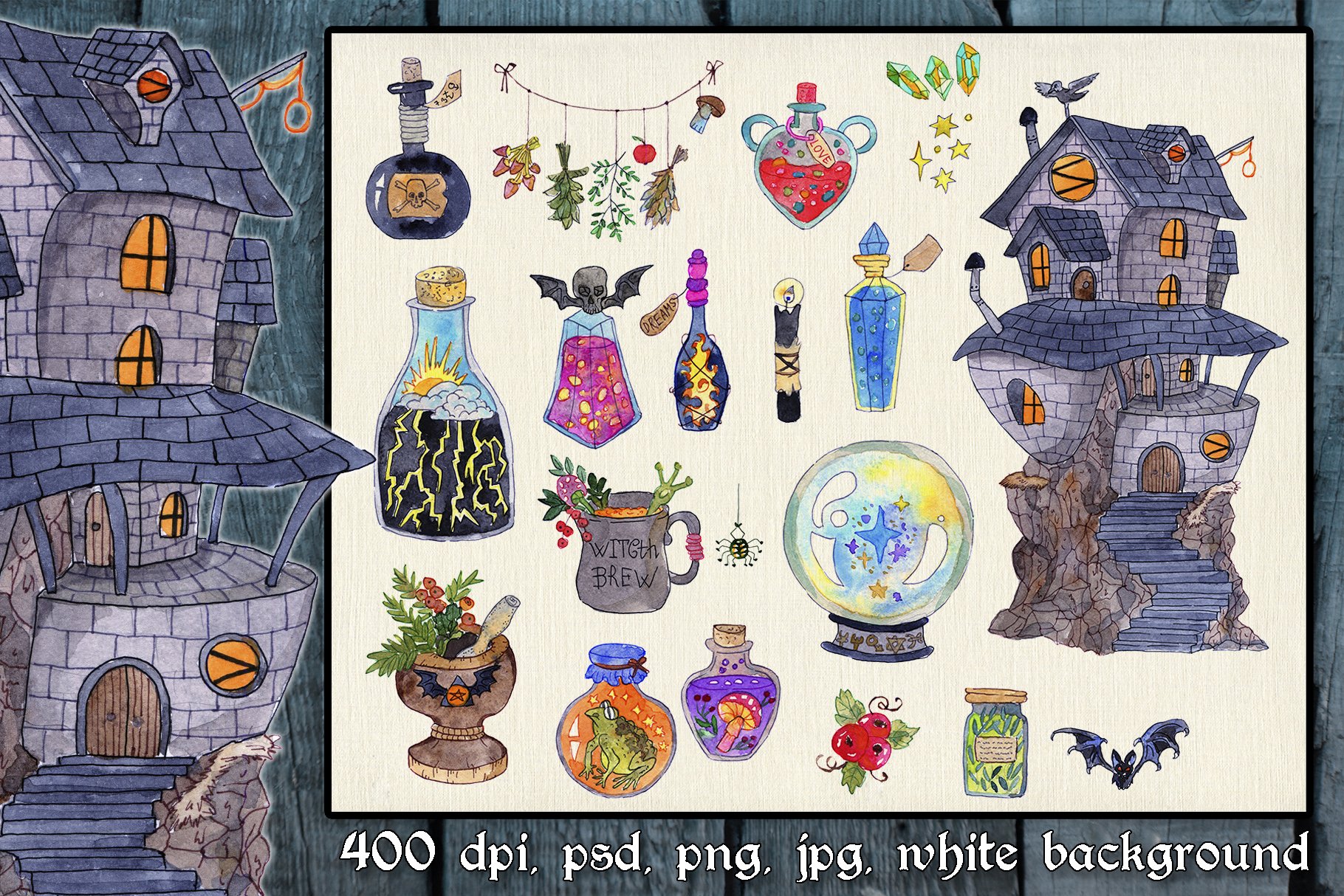 Halloween Design Set (917371) Objects Design Bundles