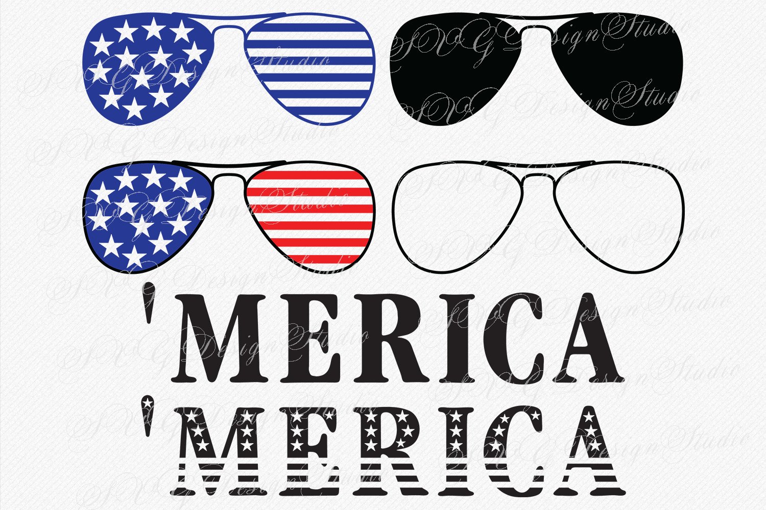 Merica Sunglasses Svg America Sunglasses 104904 Cut Files Design Bundles