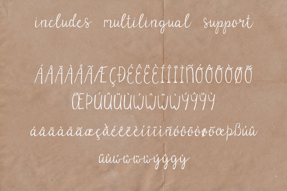 Parsnips Rustic Handwritten Script (752166) | Handwritten | Font Bundles