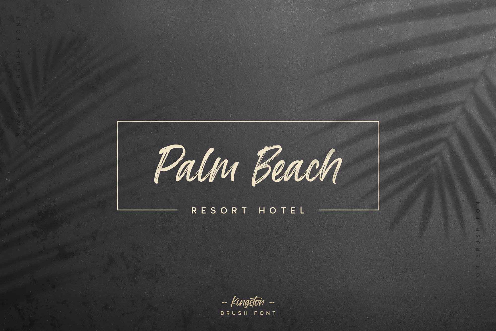 Kingston Handwritten Brush Font And Extras (405386) Script Font Bundles