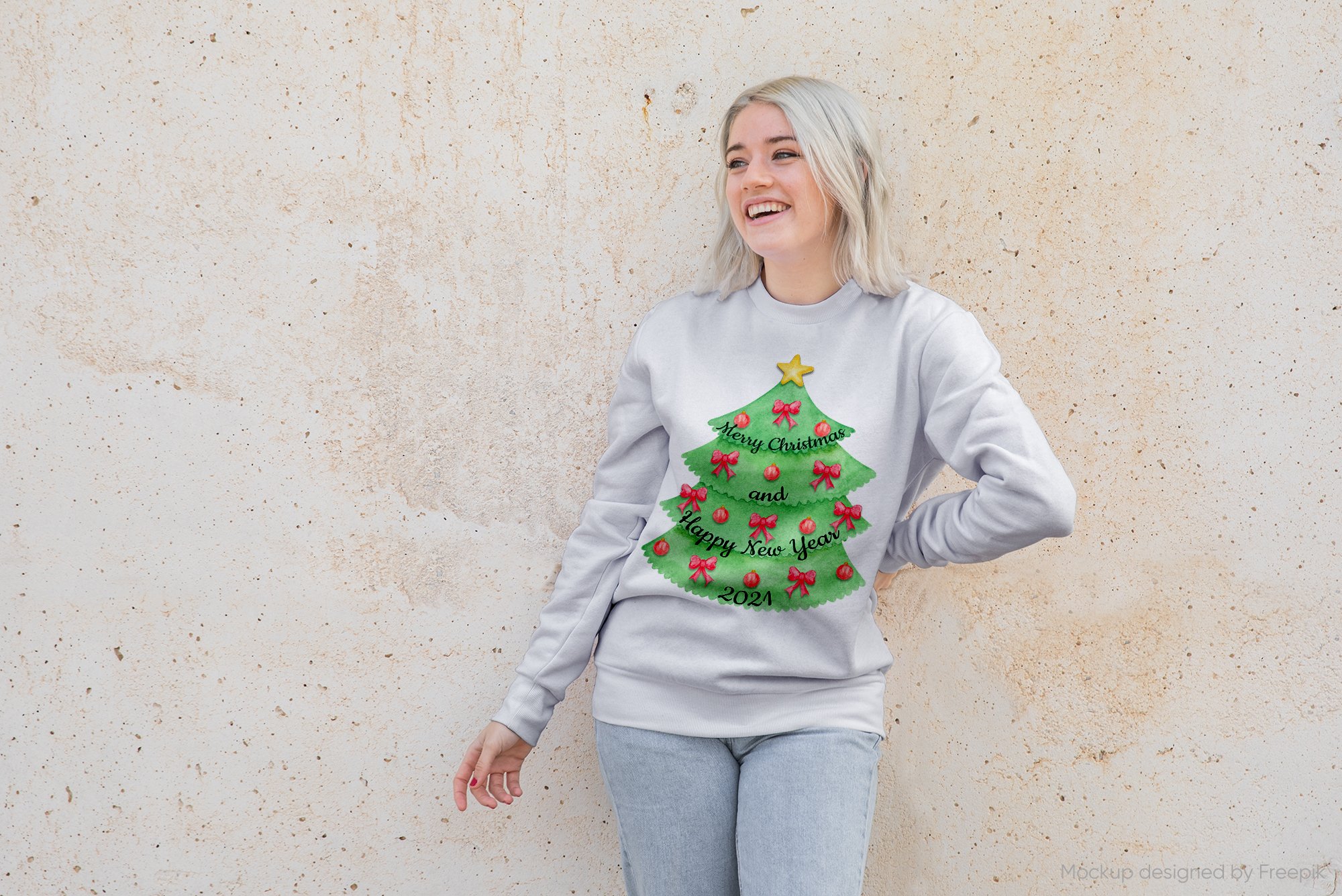 Christmas Tree PNG, Merry Christmas PNG, New Year 2021 PNG