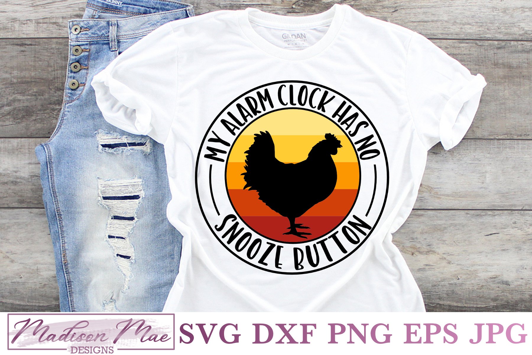 Funny Chicken SVG, Backyard Chicken Farmer Quote (907305) Cut Files