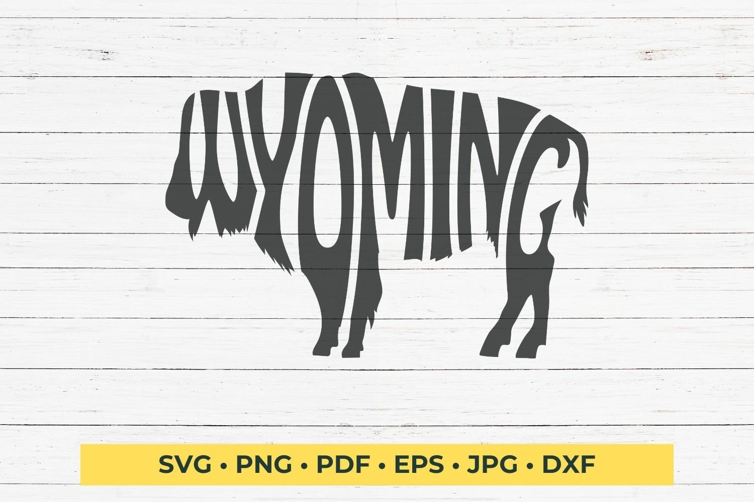 wyoming-cut-file-bison-word-art