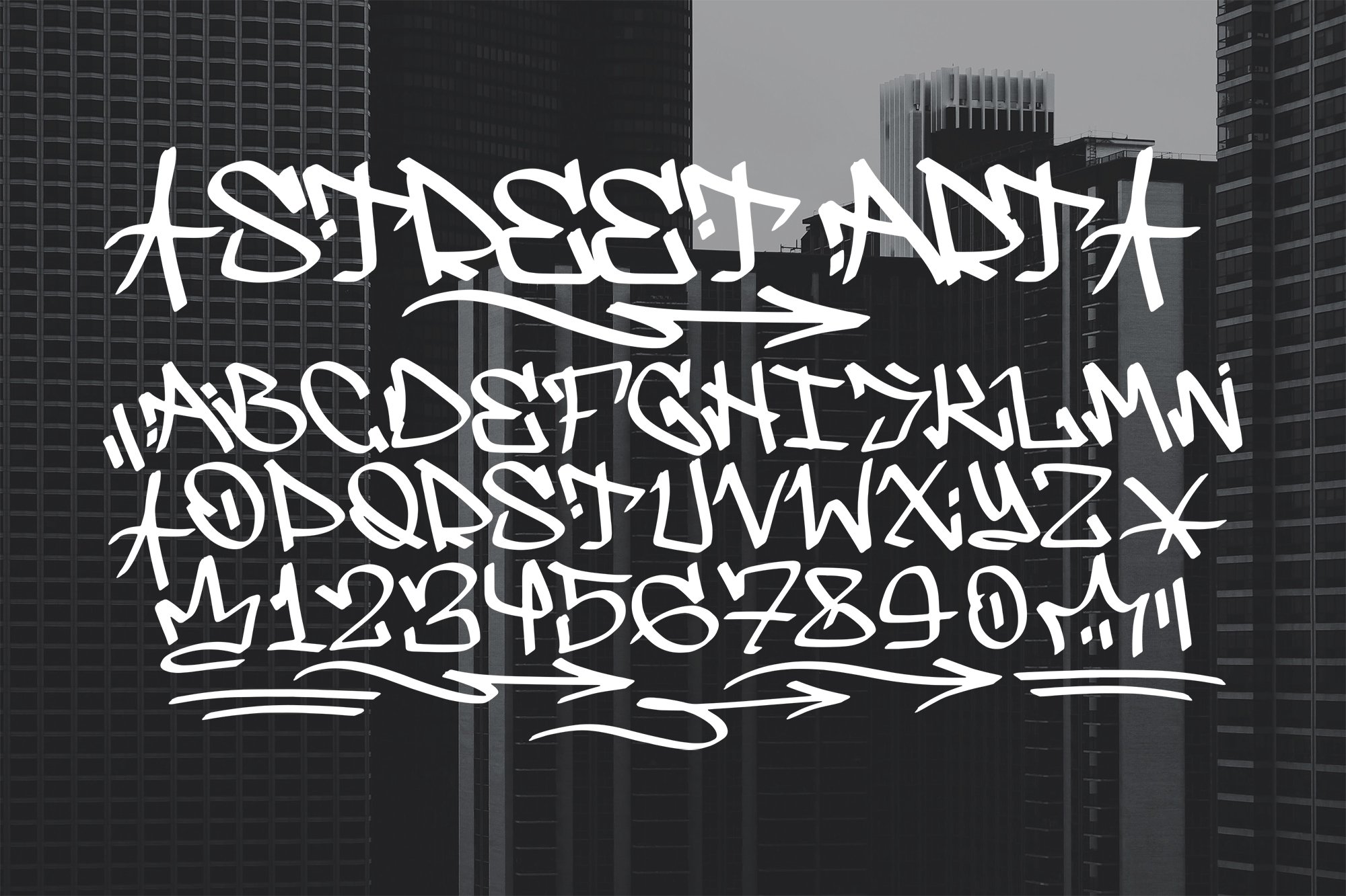 【新品】Street Fonts / グラフィティ フォント アルファベット Street Fonts : Graffiti Alphabets / グラフィティ フォント