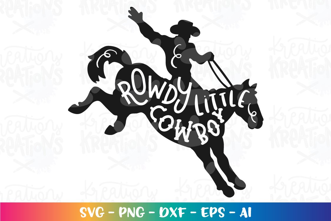Rodeo Horse Silhouette