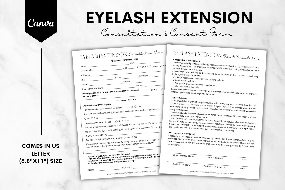 eyelash-extension-consultation-consent-form-2797851 for Free Printable Eyelash Consultation Form Eyelash Extension Consultation & Consent Form - (2797851) for Free Printable Eyelash Consultation Form