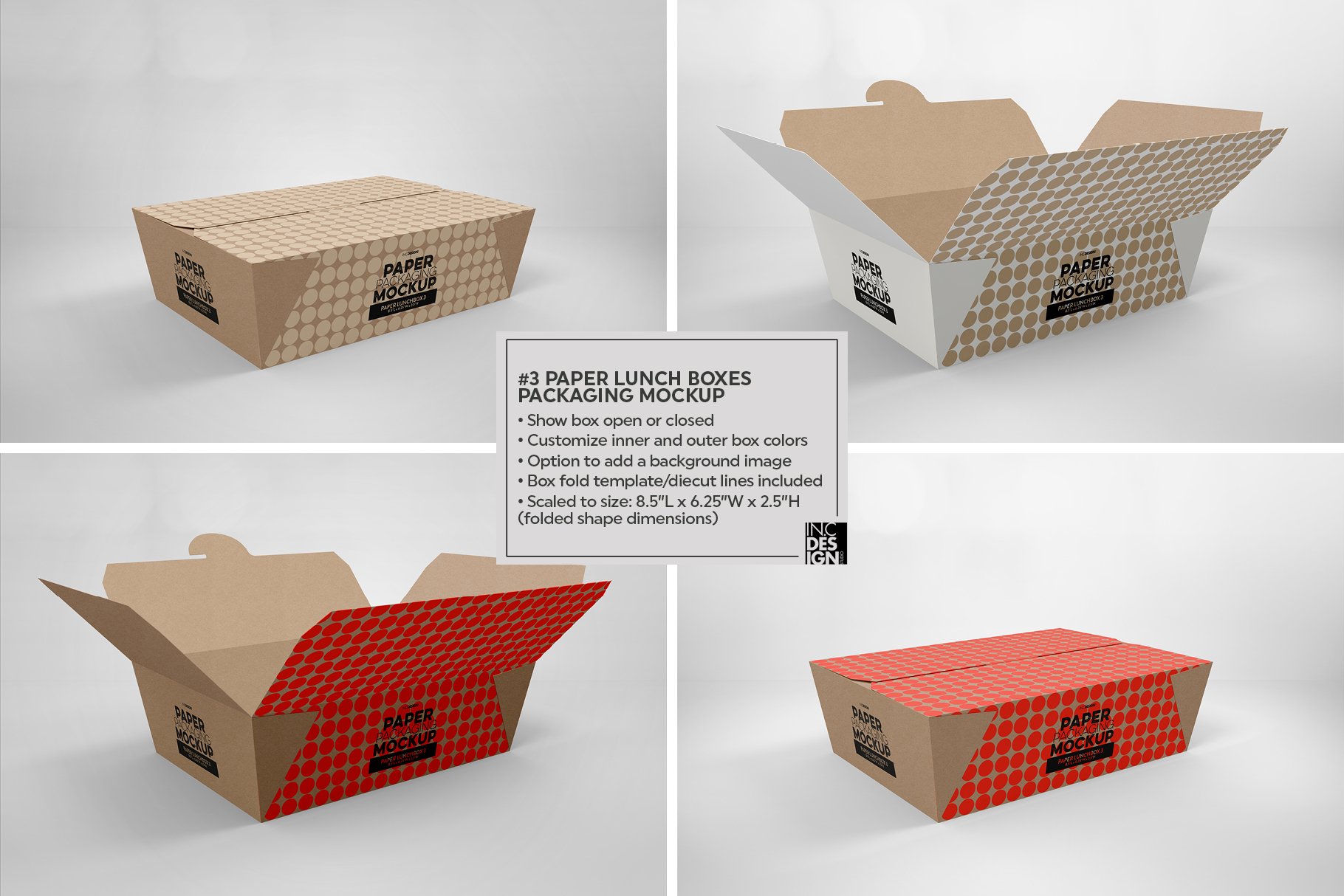 VOL. 21 Paper Box Packaging Mockups (391281) Branding Design Bundles