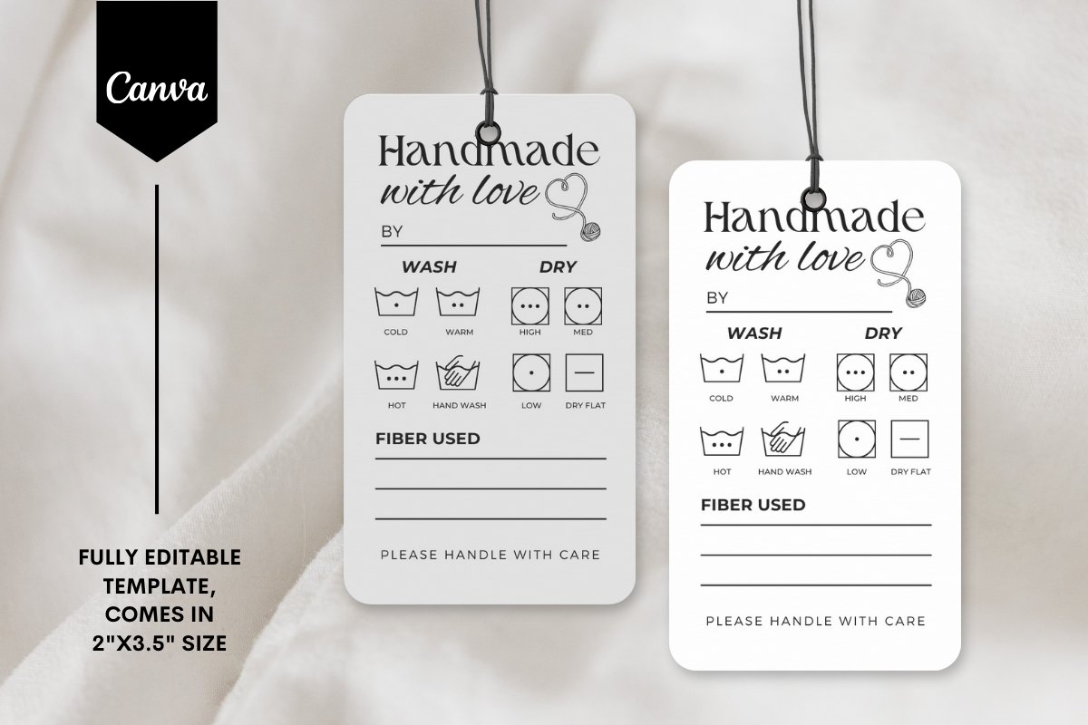 Editable Crochet Care Guide Hang Tag Canva (3537802) editable-crochet-care-guide-hang-tag-canva-3537802
