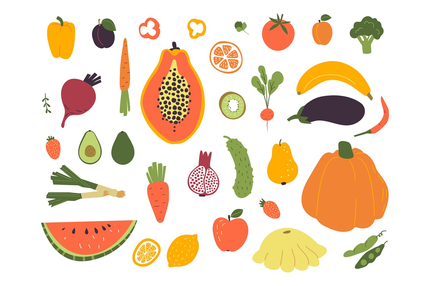 希少 Chalkart Food Illustration Vol.1 野菜果物 chalkart