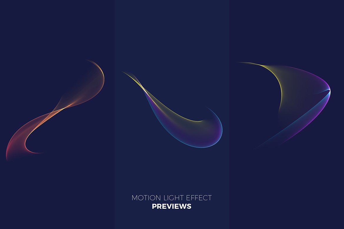 Abstract Motion Light Effects Pack example image 2