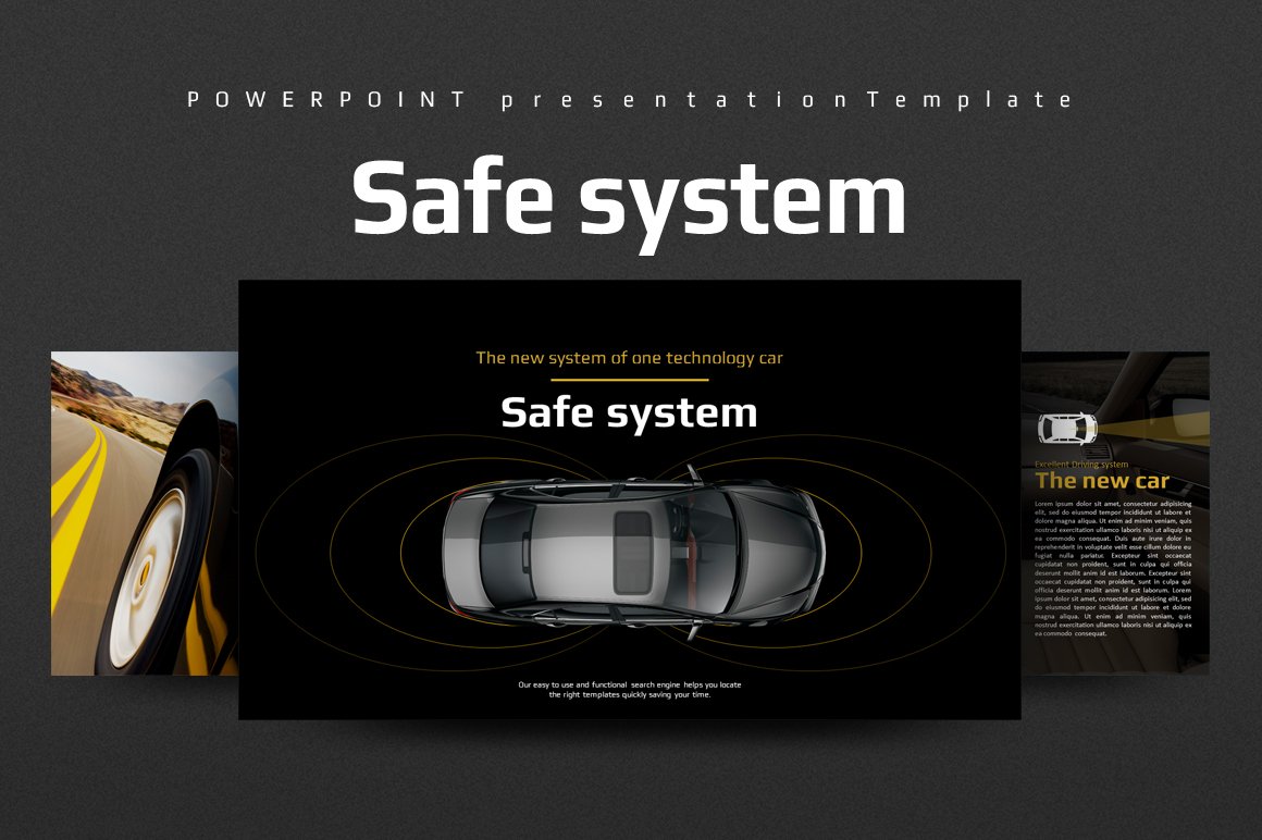 Car Safety PPT (7639) Presentation Templates Design Bundles