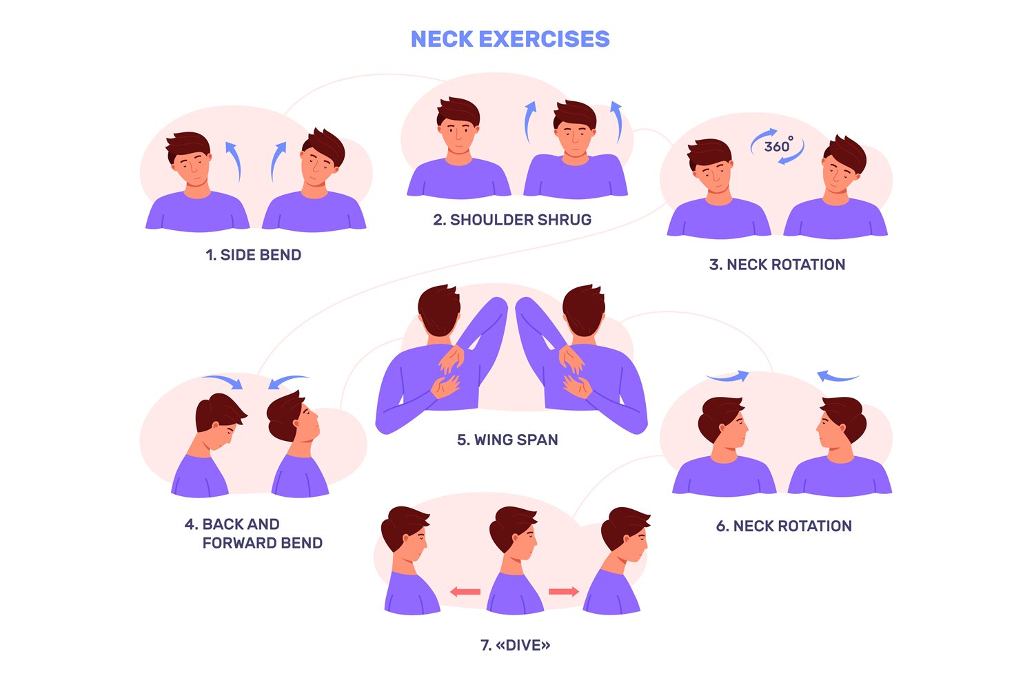Free Printable Neck Stretches Relief Now Printables For Everyone