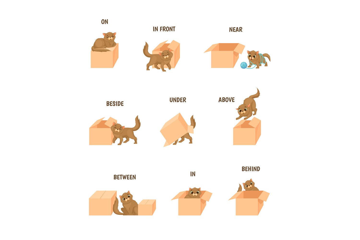 Learning prepositions. Topologia study language preposition