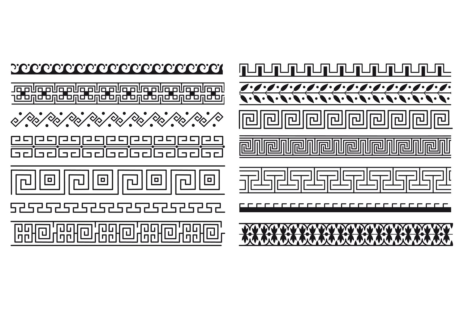 Easy Greek Patterns
