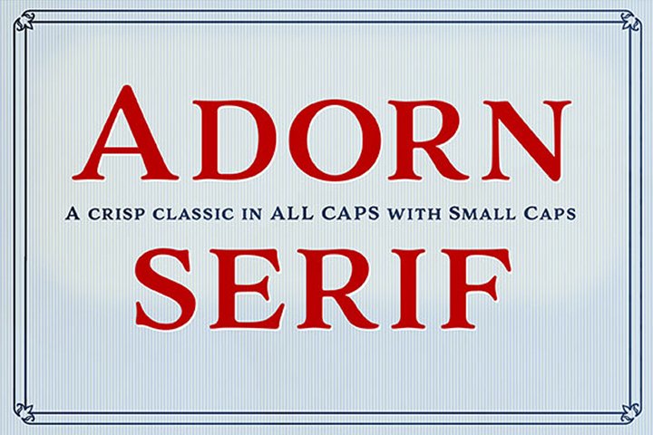 Download Adorn Smooth Serif 1858 Regular Font Bundles SVG Cut Files