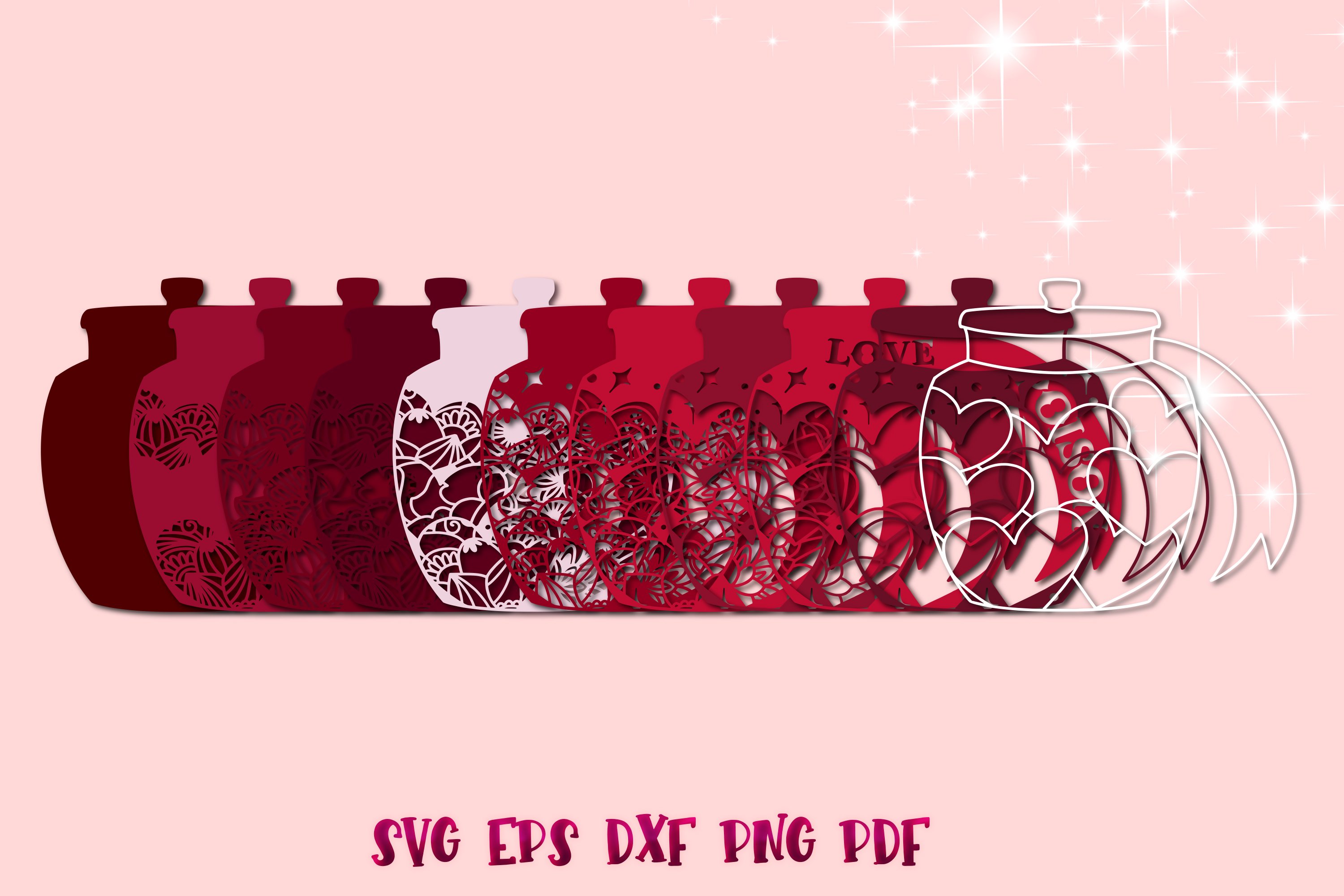 Download 3d Love Poison Jar Valentines Svg Love 3d Jar 1120384 Cut Files Design Bundles