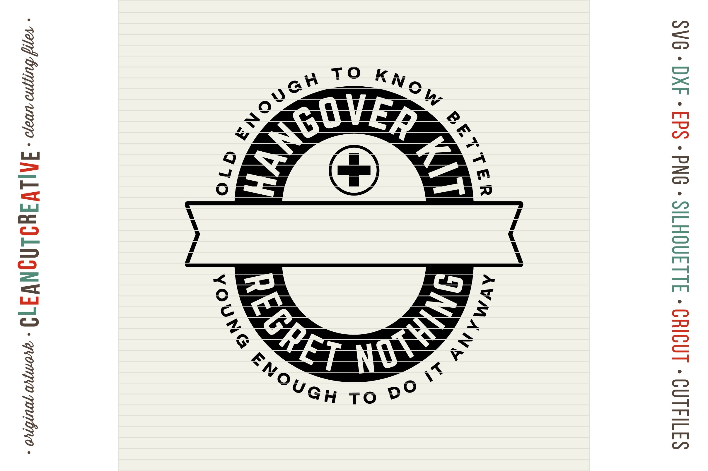 Birthday Hangover Kit | Personalized 30 40 50 Birthday SVG (240553 ...