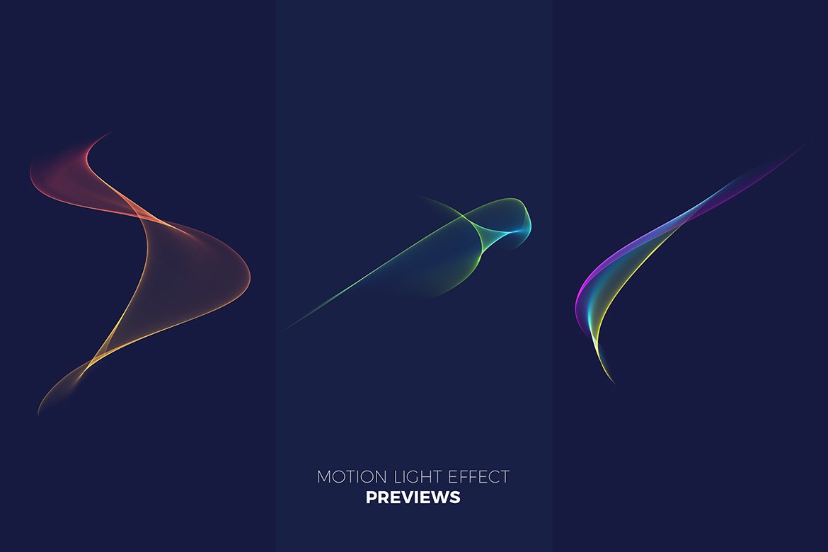 Abstract Motion Light Effects Pack example image 3
