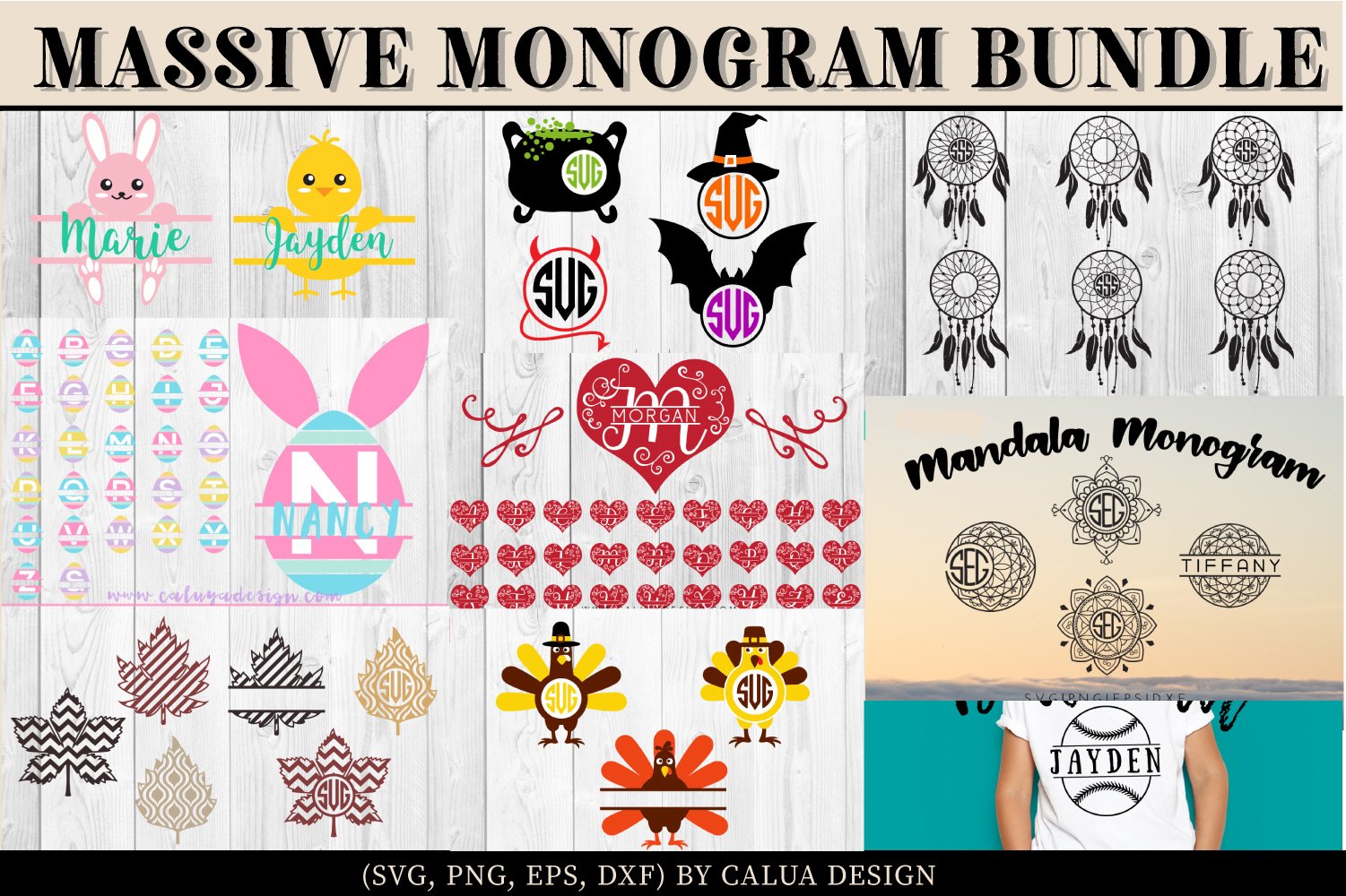 Download Massive Monogram Svg Cut File Bundle 240020 Svgs Design Bundles