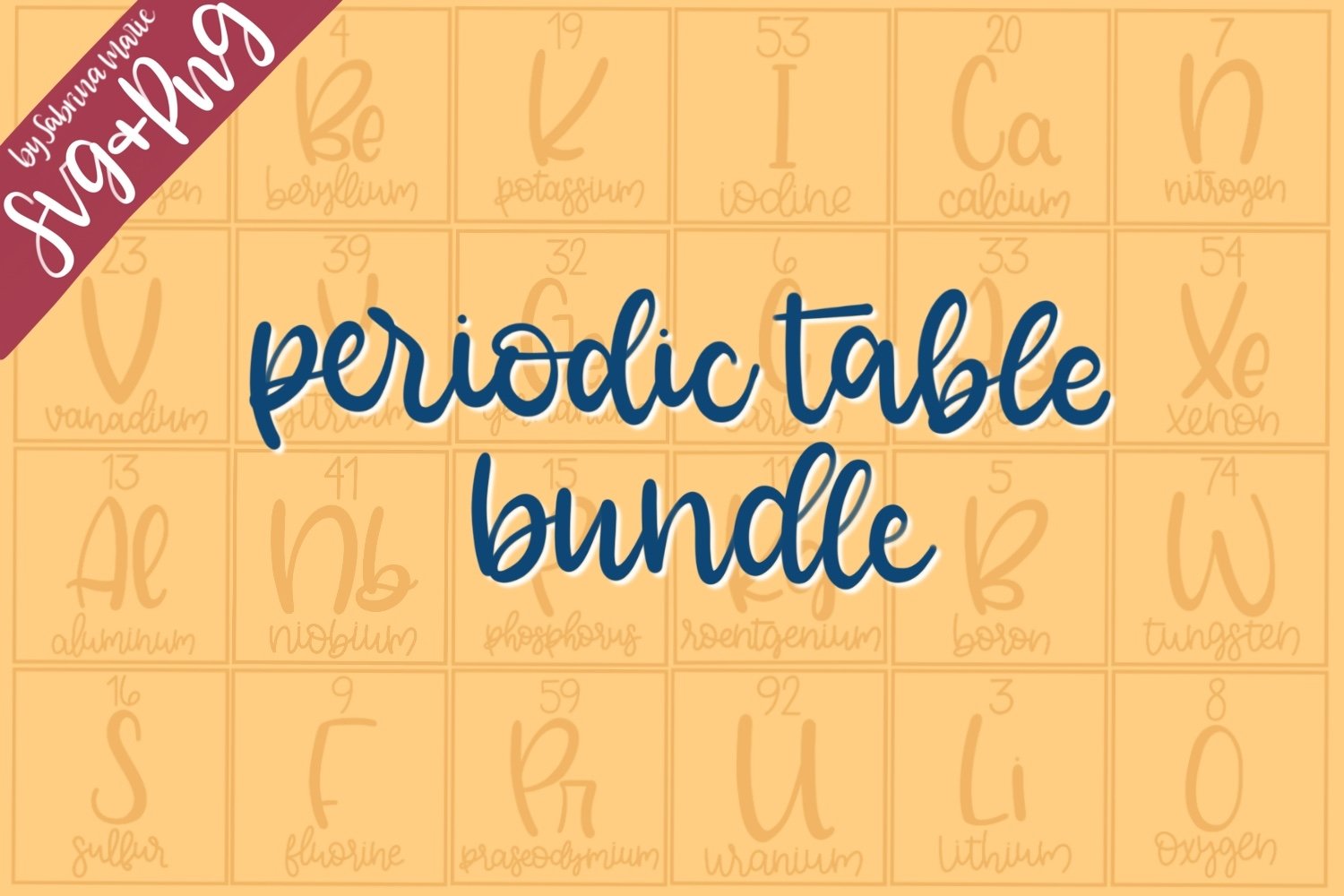 periodic-table-of-the-elements-bundle-svg-png-213627