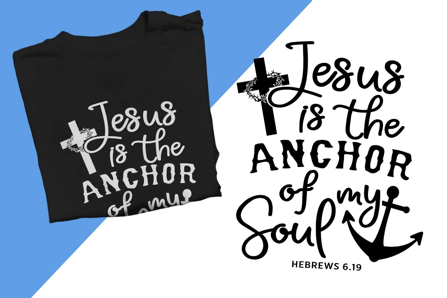 Jesus is the anchor of my soul Printable (267235) | Printables | Design ...