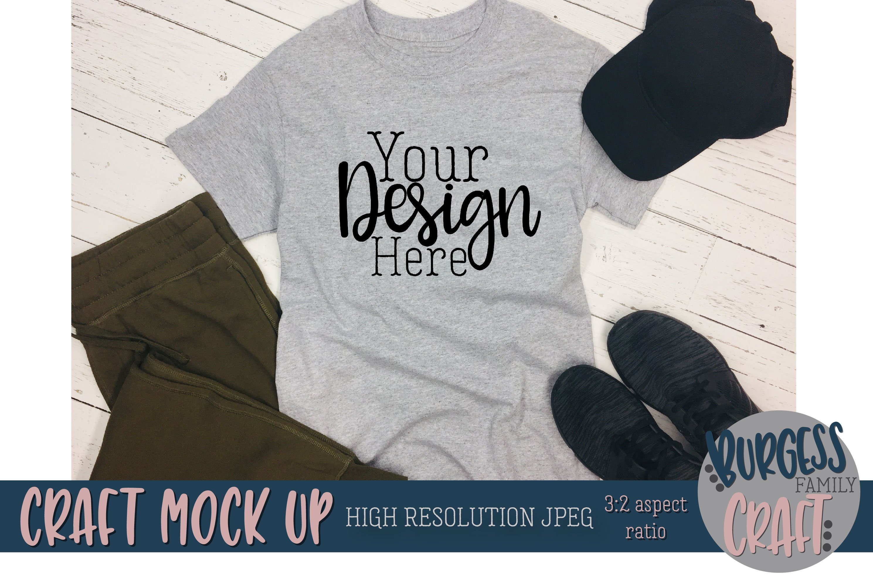Download The Dad Bundle |Craft mock ups (565452) | Clothing | Design Bundles