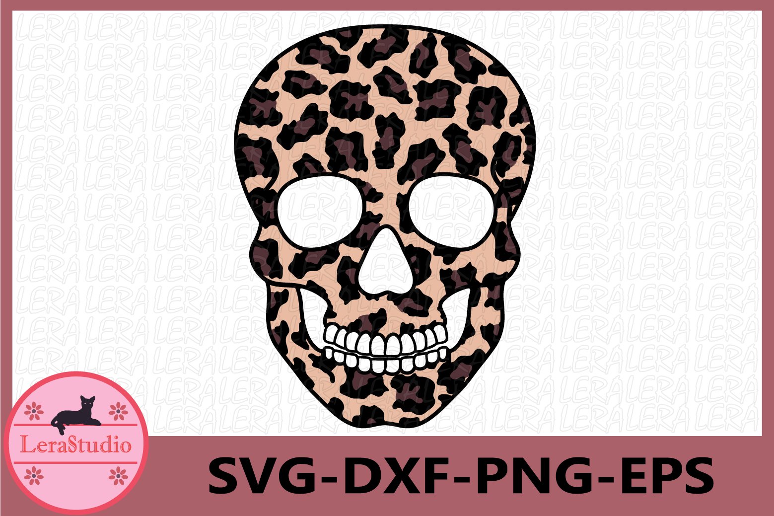 Skull svg, leopard Svg, Skulls Silhouettes Svg (941932) | SVGs | Design