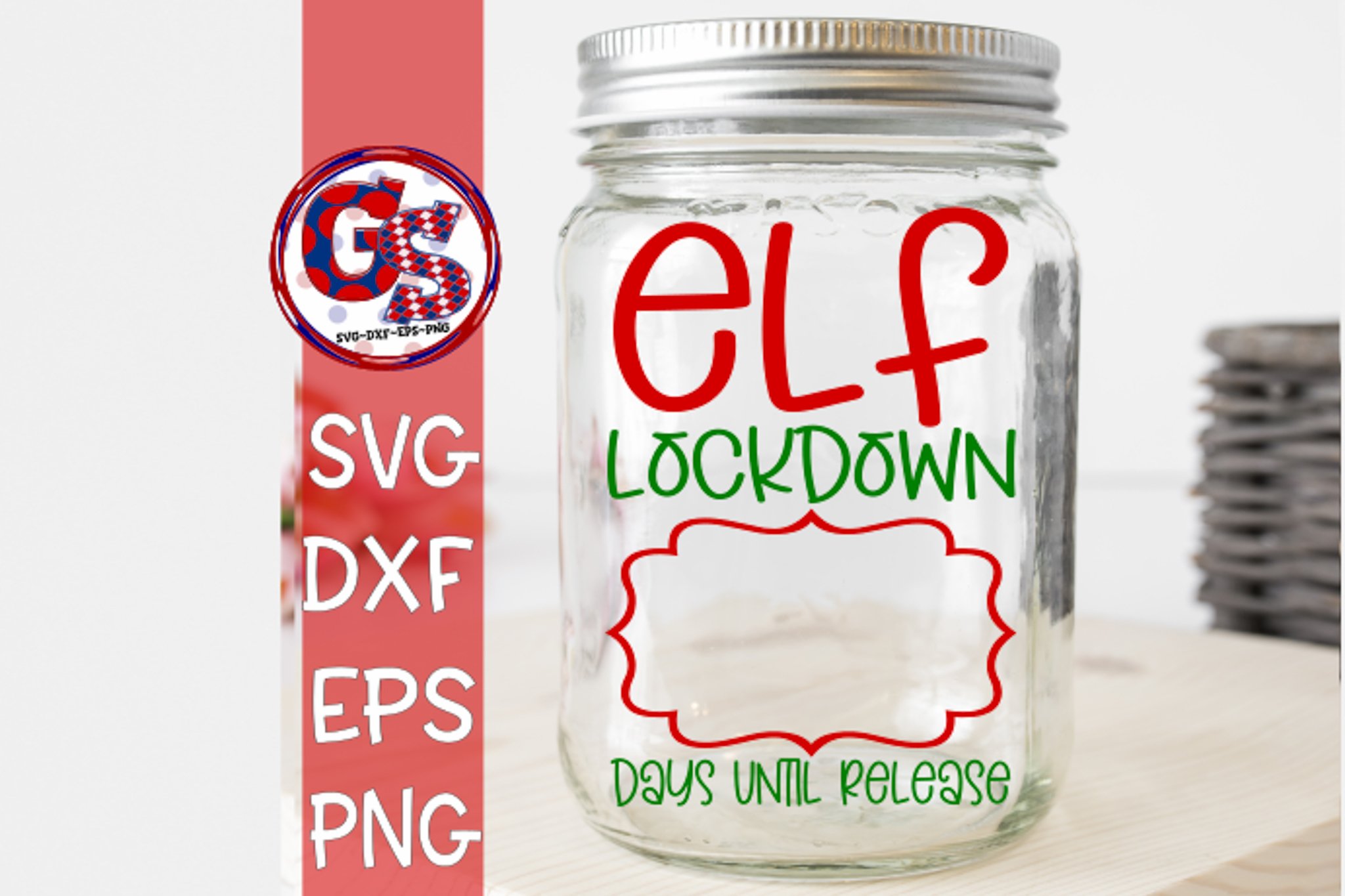 Elf Quarantine Bundle for Boxes and Jars SVG | Christmas (998426) | Cut ...