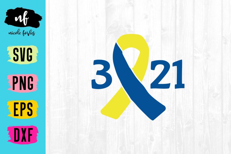 Down Syndrome Awareness SVG (435238) display picture 3