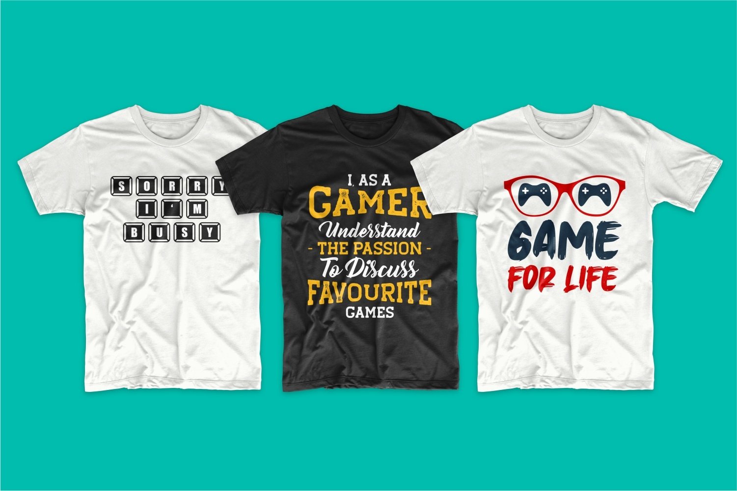 Download Gaming And Gamer T Shirt Design Vector Bundle Sublimation 1022673 Sublimation Design Bundles