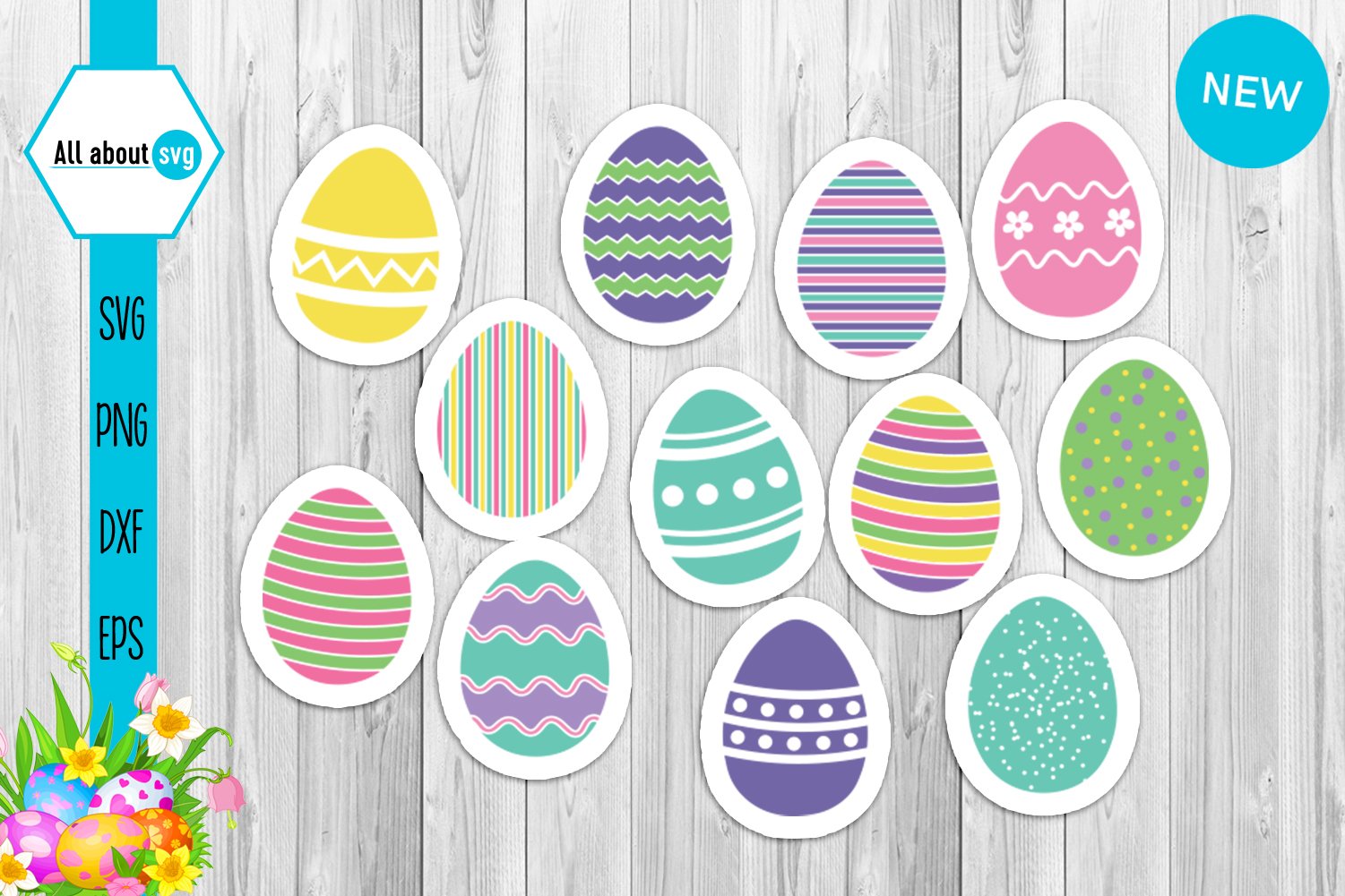 Download Easter Eggs Bundle Svg 523211 Svgs Design Bundles