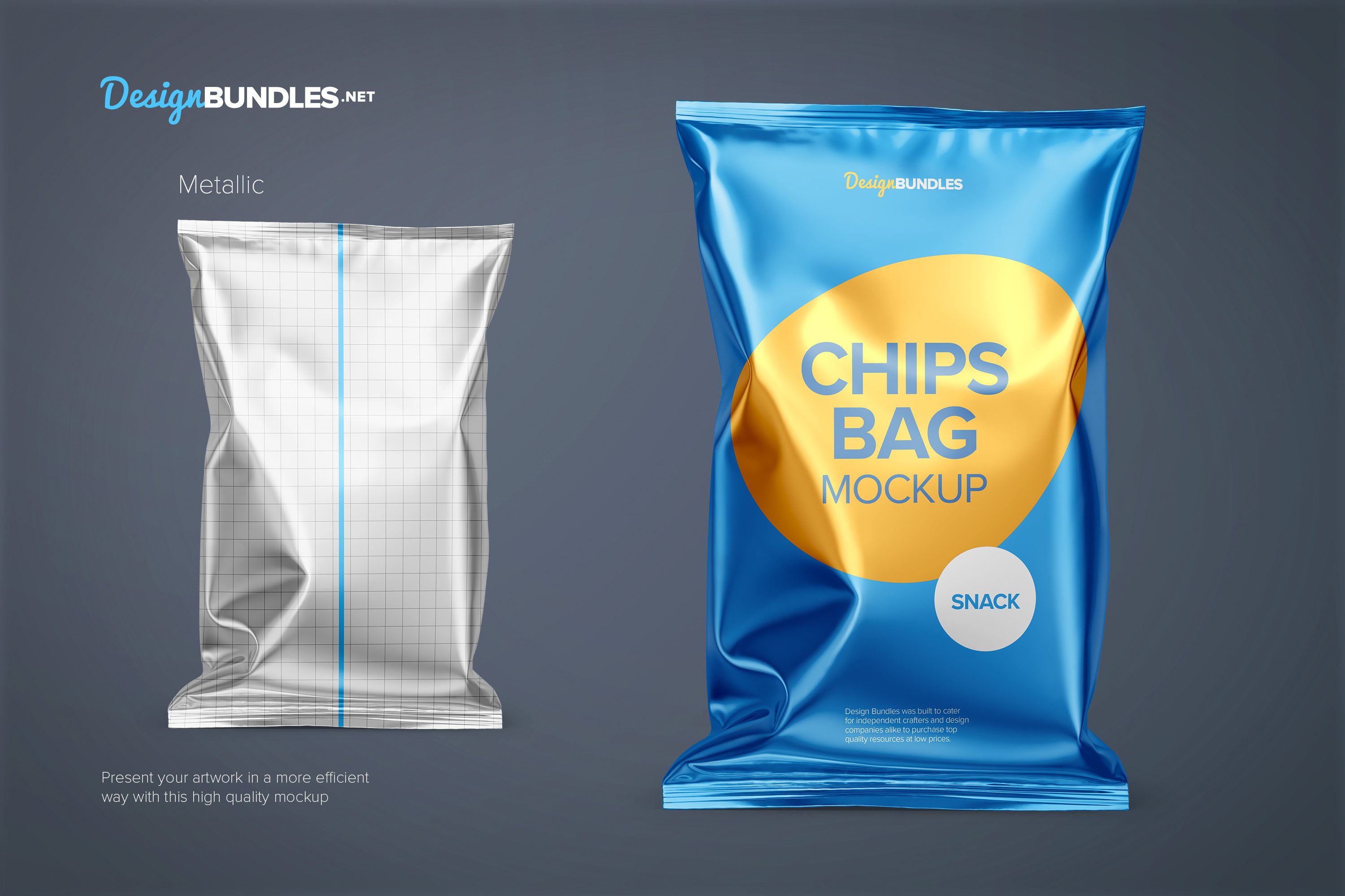 Chips Bag Mockups