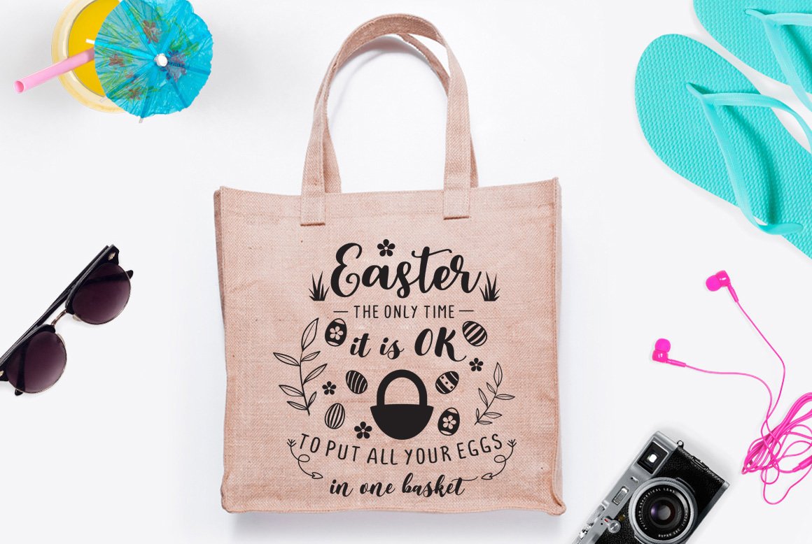 Download Easter Quote Cutting File 227114 Cut Files Design Bundles