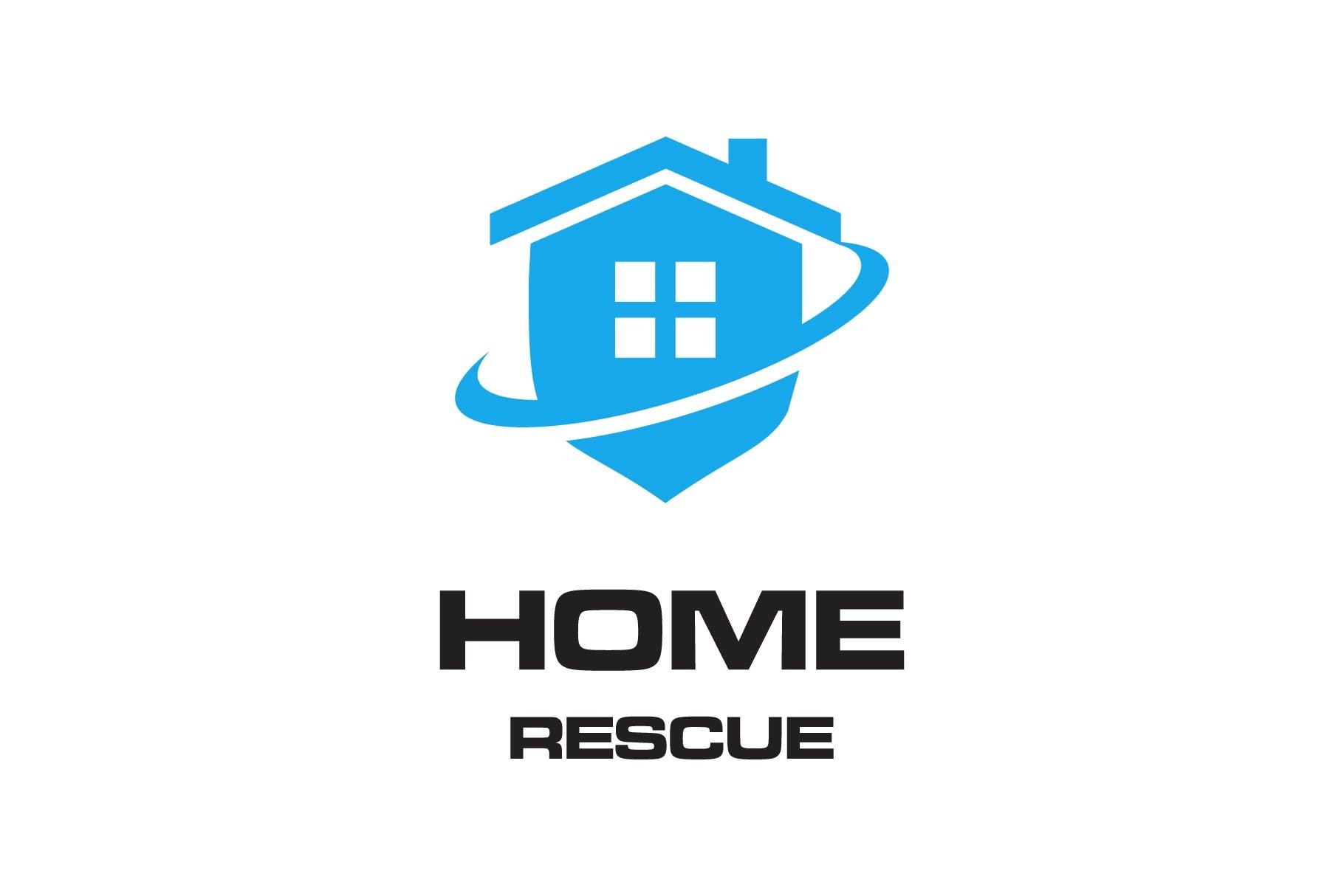 Home Rescue Logo (325529) | Logos | Design Bundles