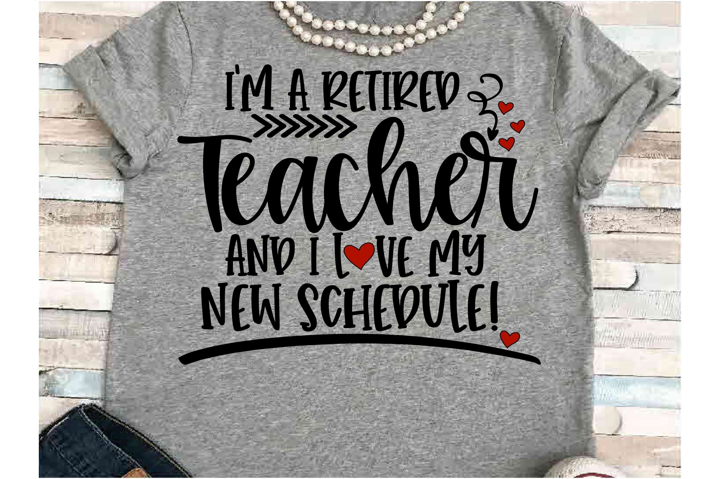 Download Teacher SVG DXF JPEG Silhouette Cameo Cricut retired love ...
