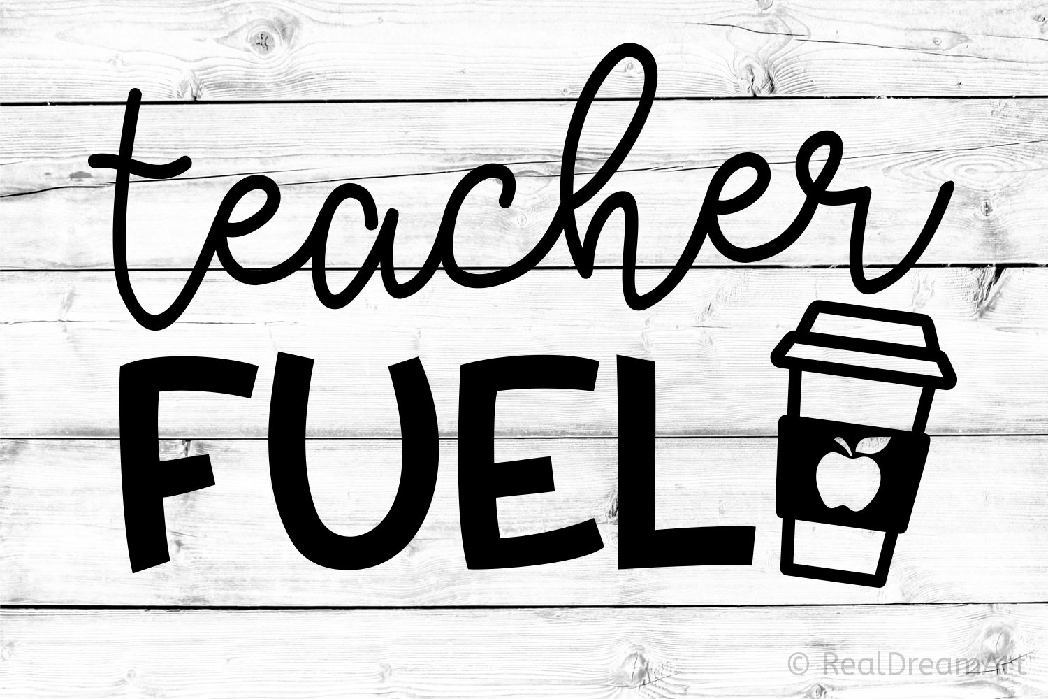 Teacher Fuel SVG, DXF, PNG, EPS Files for Cutting (301276) | SVGs