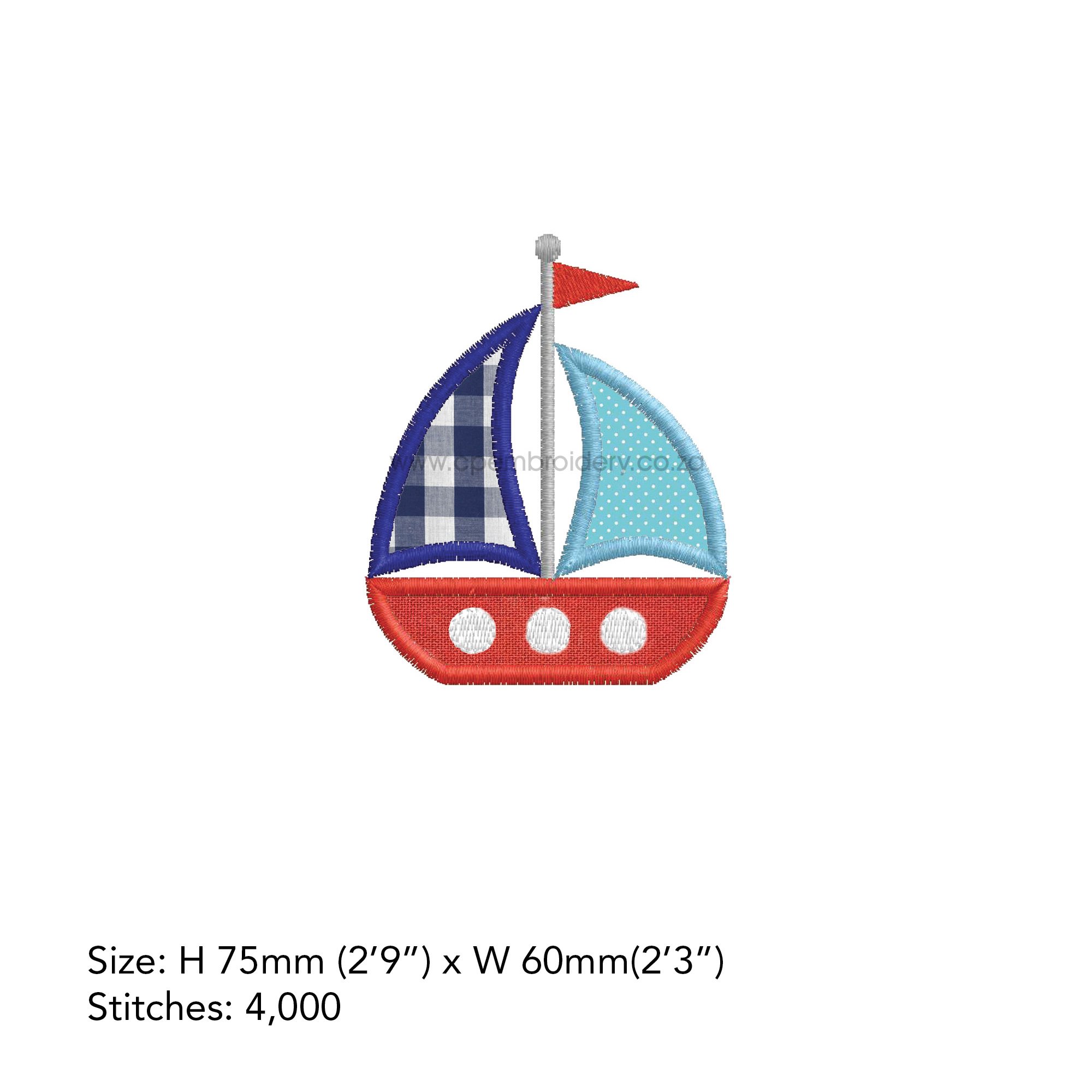 simple-sailboat-applique-design
