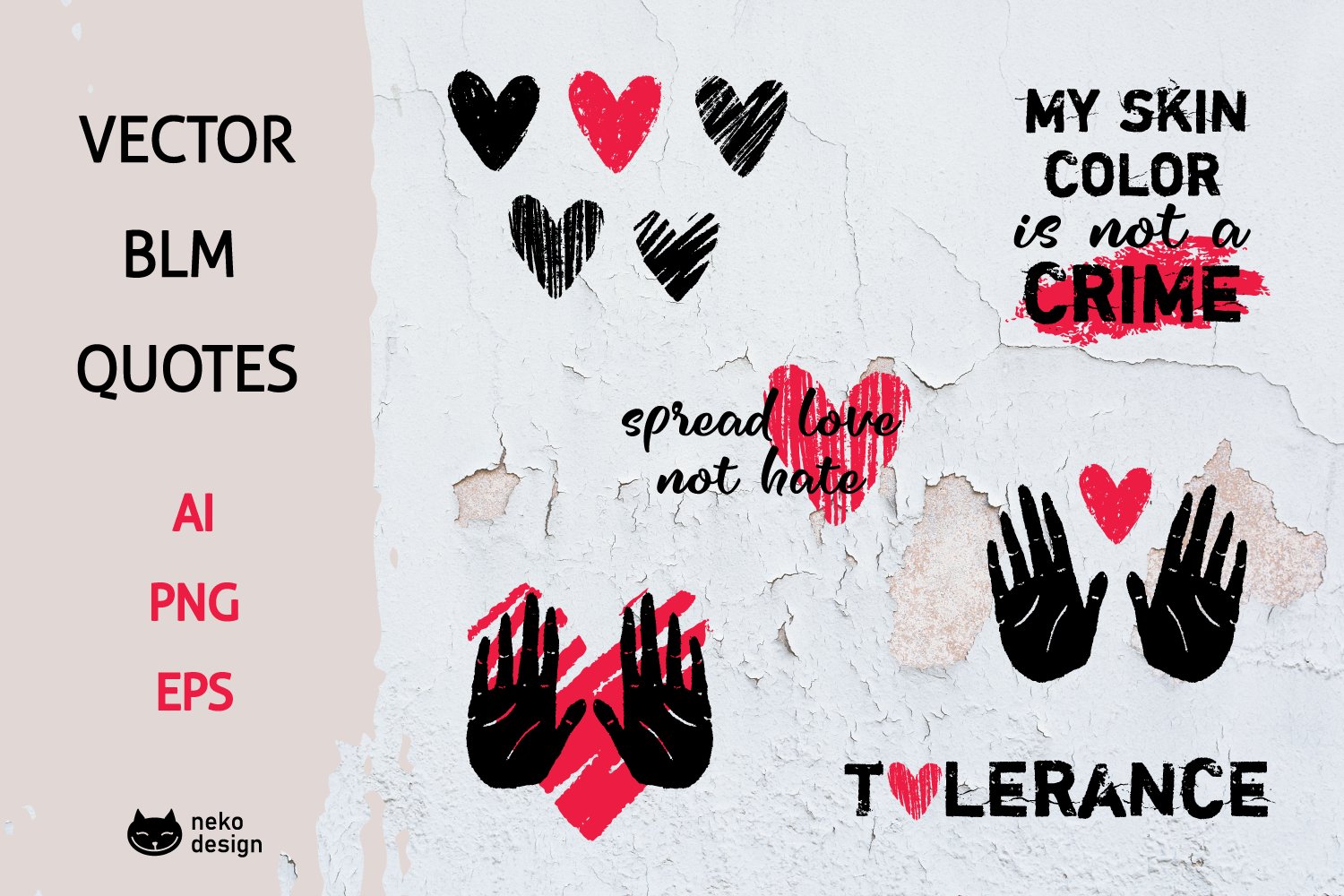 Download Vector Blm Tolerance Quotes By Png Eps Ai Svg 652585 Elements Design Bundles