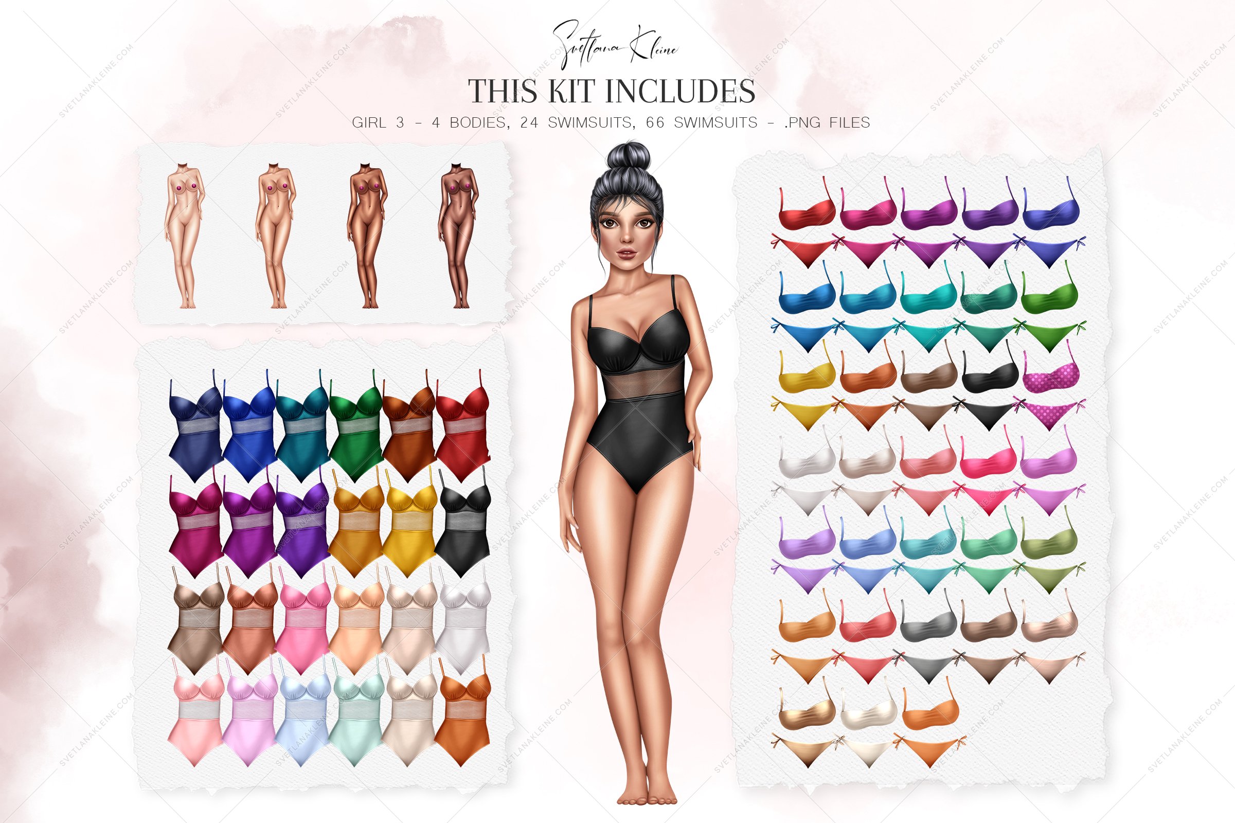 Sims American Bikini High Quality 2Pcs/Set Custom Designer
