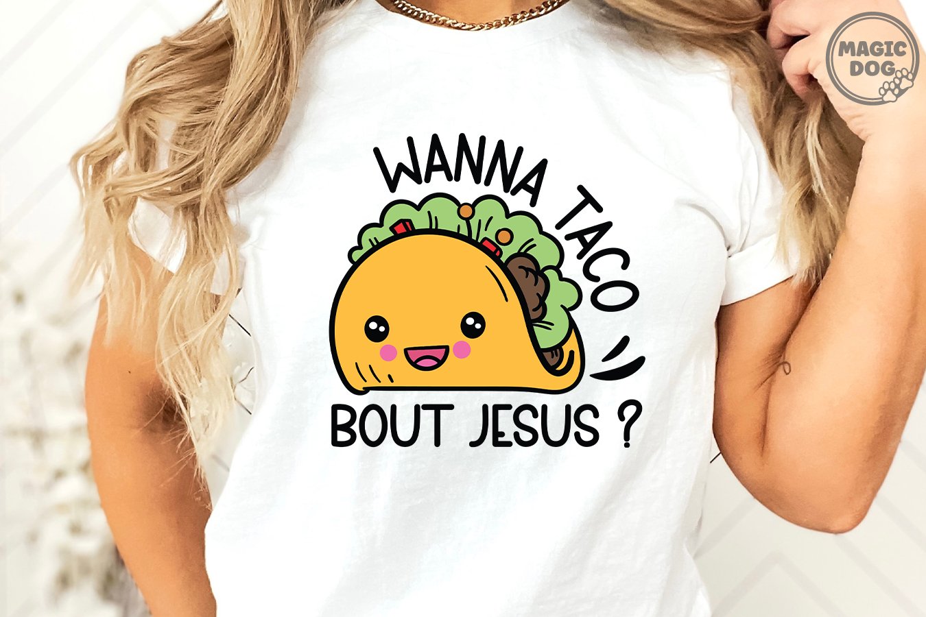 Christliche Make-up-Tasche – Lustiges Taco-Design Mit Bibelvers, Wasserdicht
