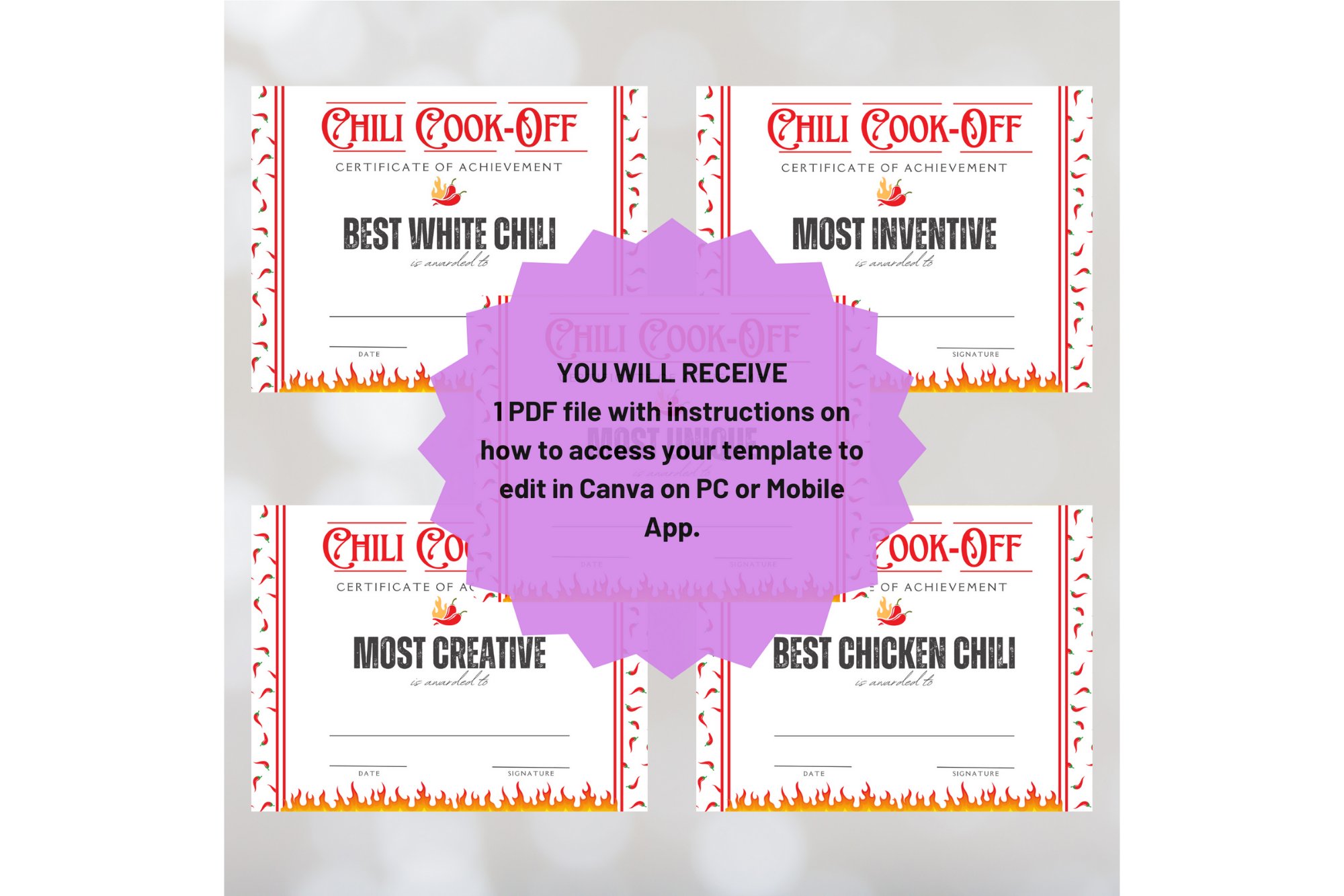 editable-chili-cook-off-contest-award-certificate-template for Free Printable Chili Cook Off Certificate Editable Chili Cook Off Contest Award Certificate Template for Free Printable Chili Cook Off Certificate