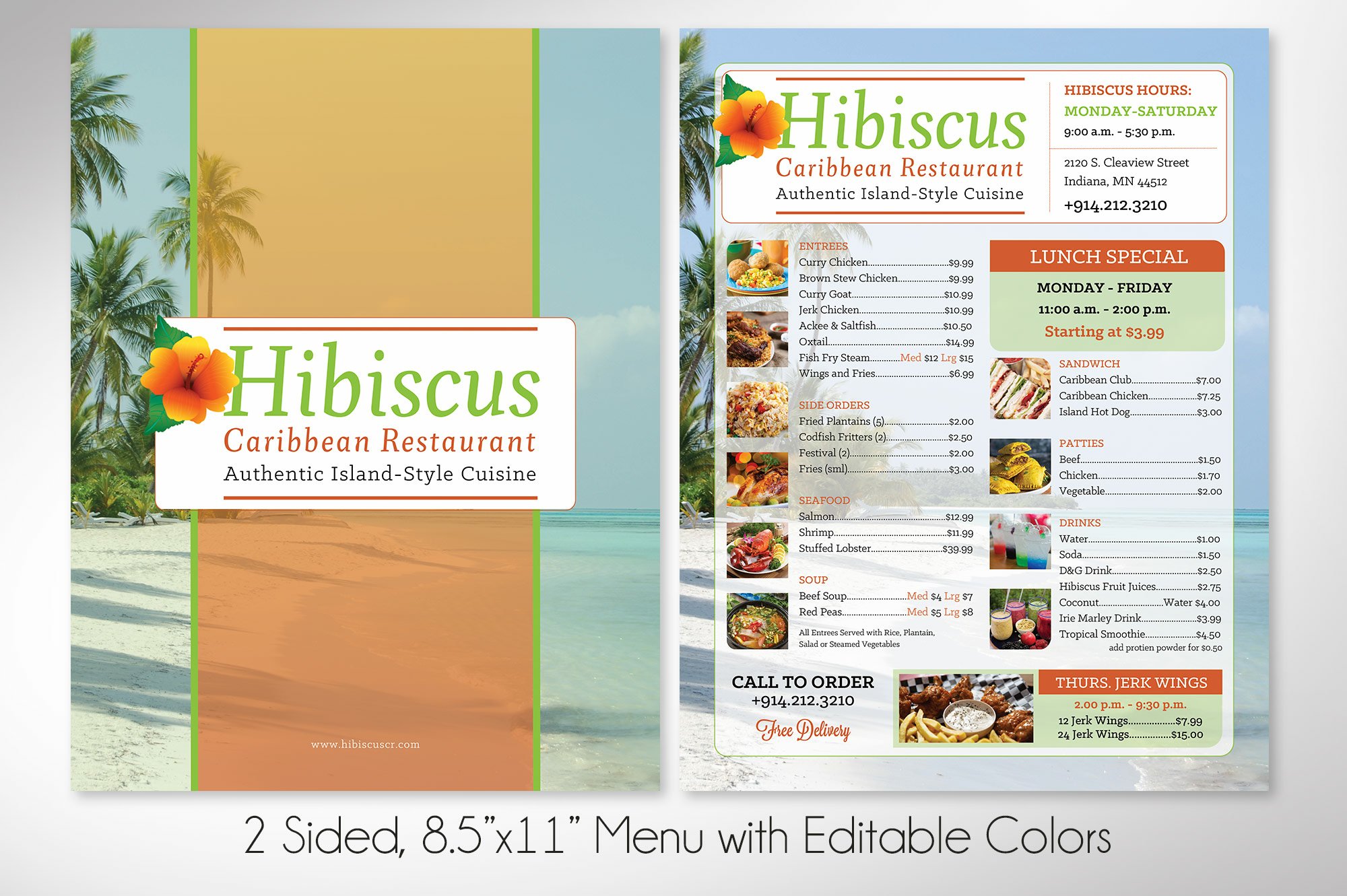 Caribbean Restaurant Menu Template for Canva caribbean-restaurant-menu-template-for-canva