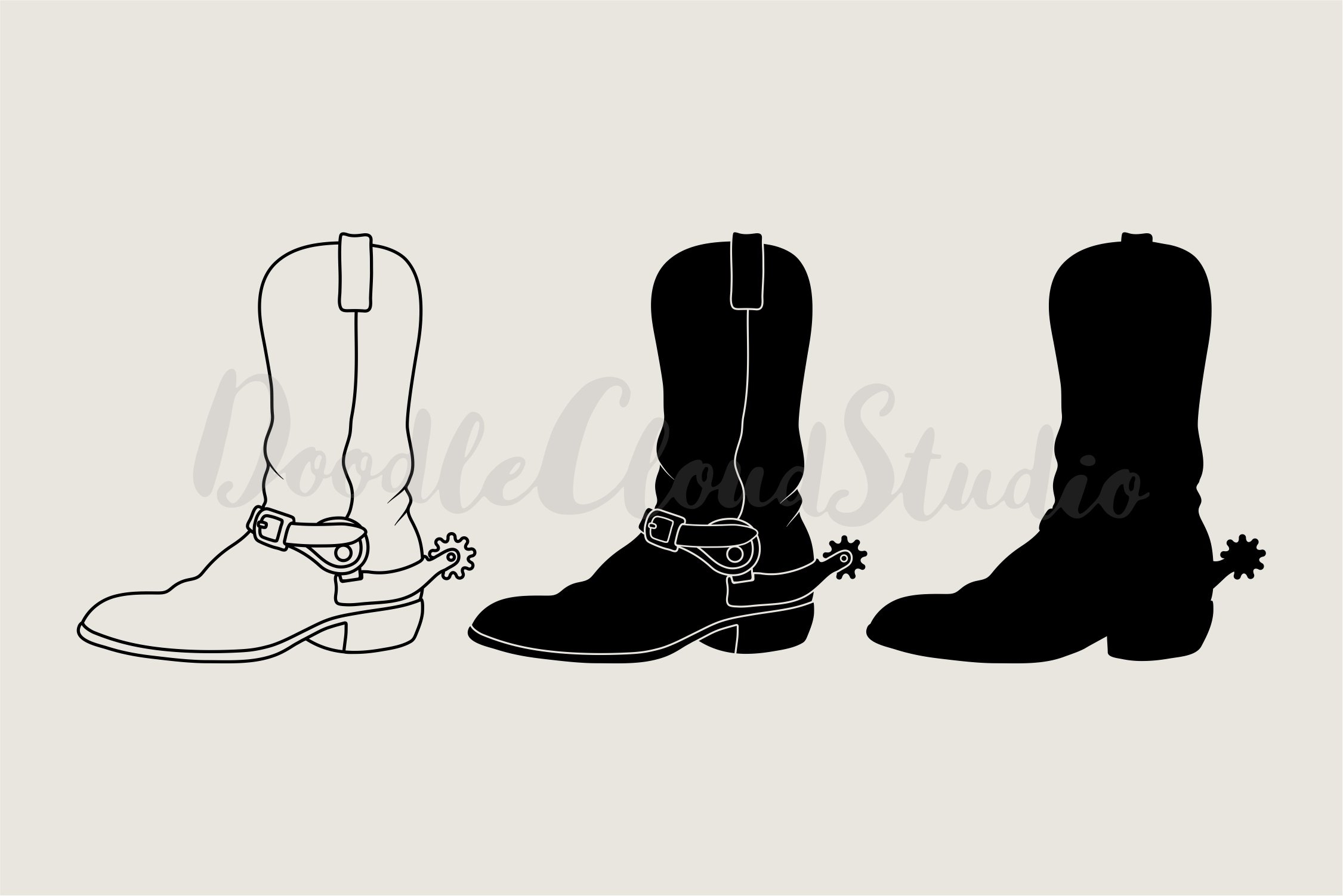 Cowgirl Boots Icon 3+ Thousand Cowboy Boot Outline Royalty-Free Images,  Stock Photos, image size:2251x1502