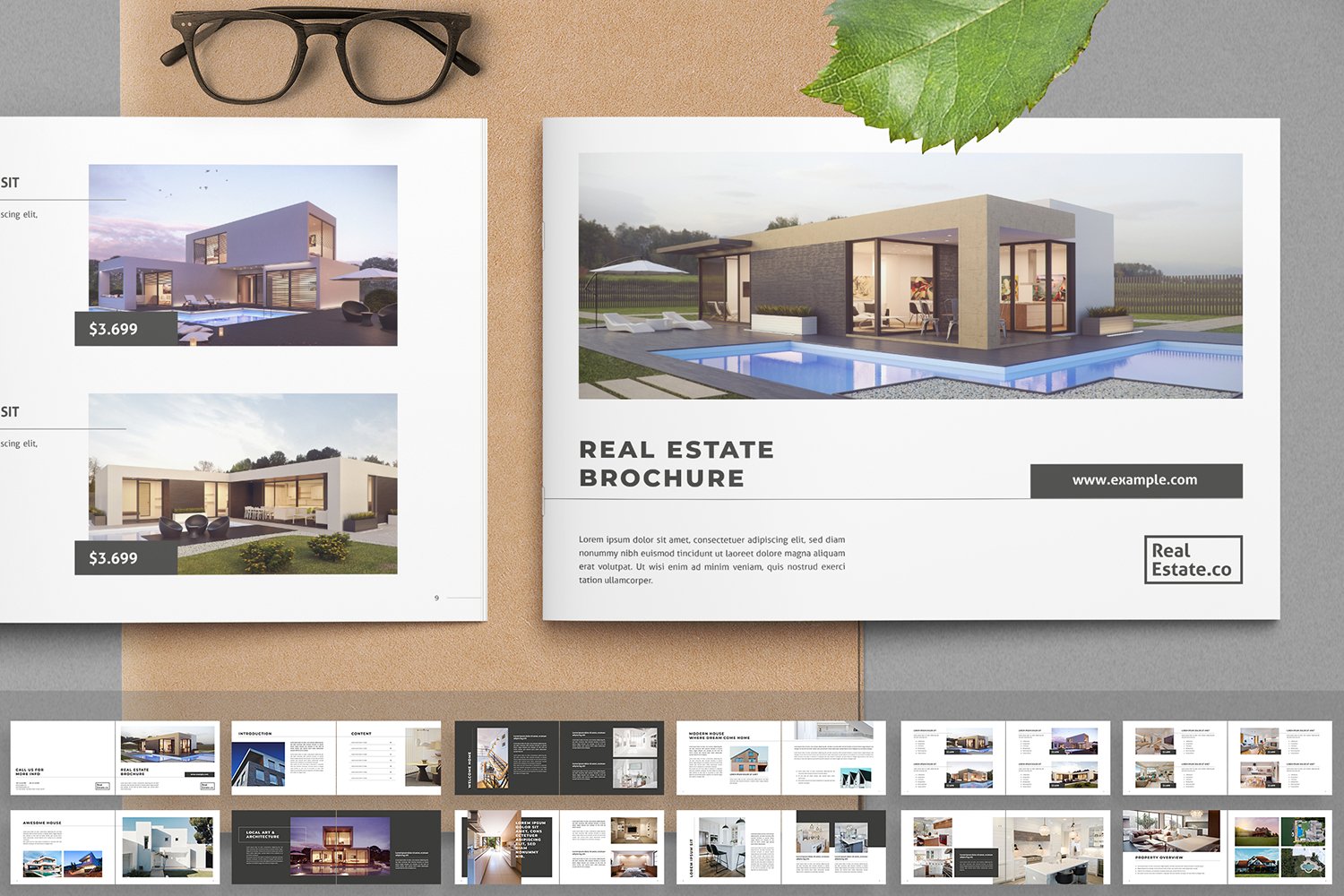 Real Estate Catalog Template (749118) Customizable Templates Design