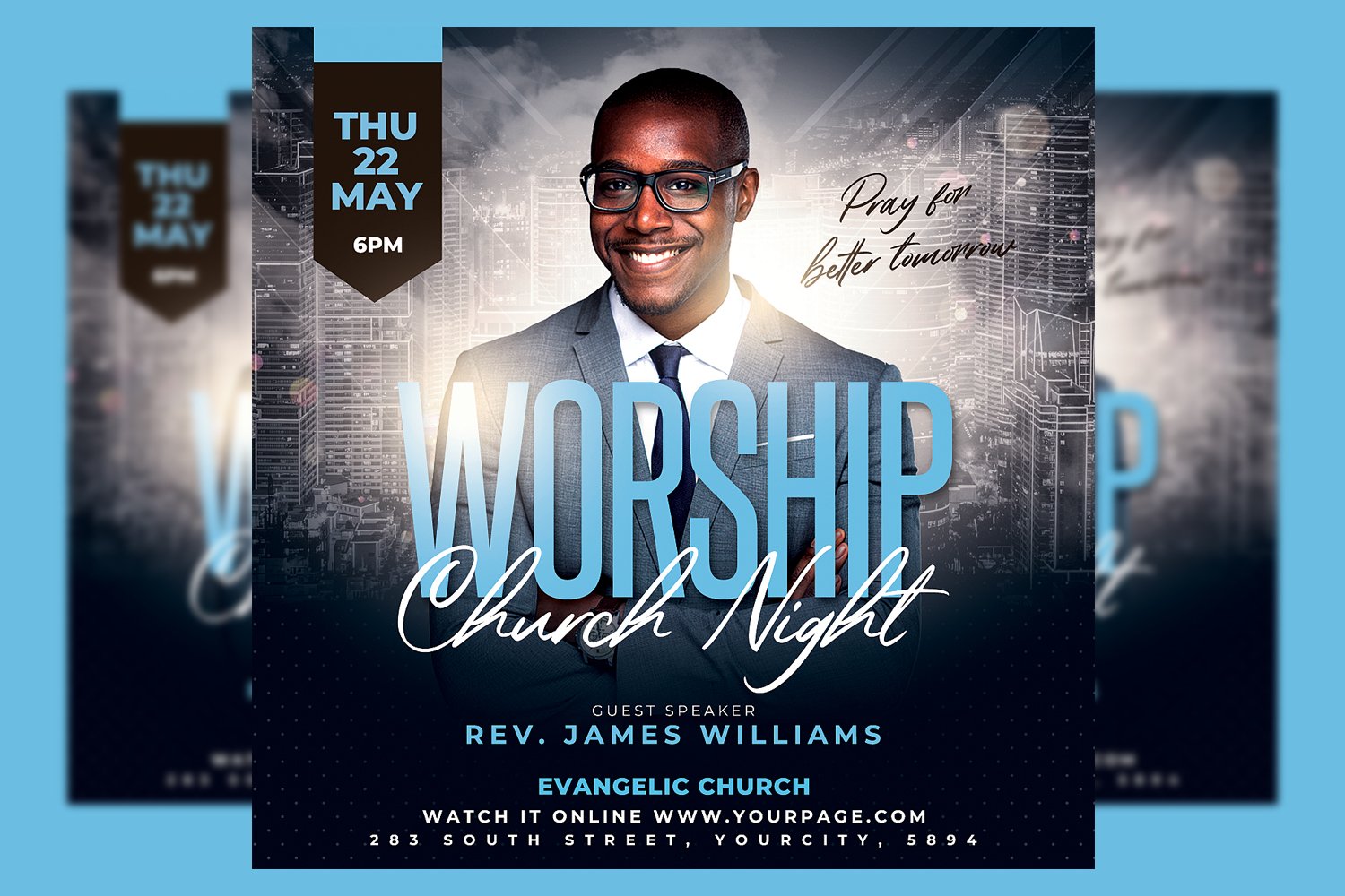 church-flyer-template-754345 for Free Printable Flyers For Church Church Flyer Template (754345) for Free Printable Flyers For Church