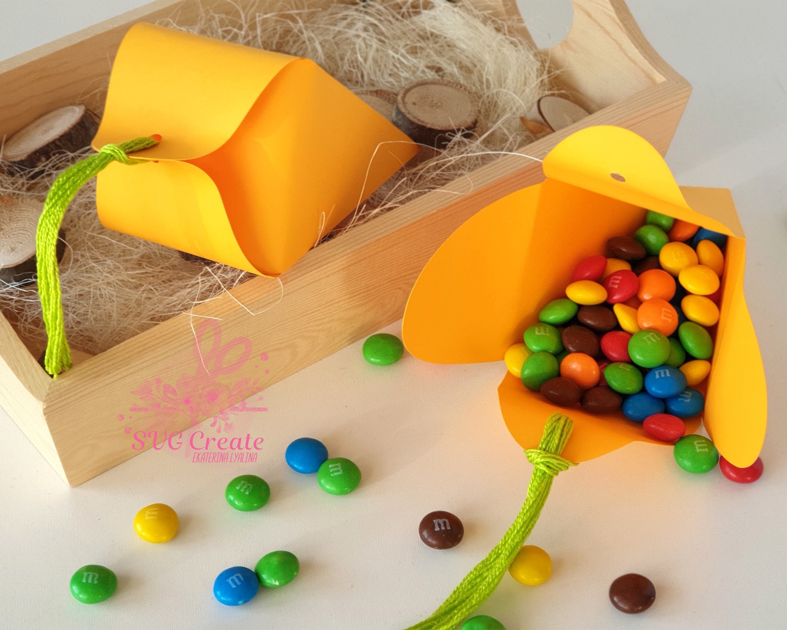 Carrot box template, carrot box pdf, carrot favor box (433201) | Paper