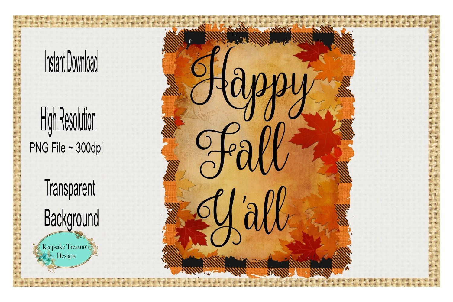 Happy Fall Y'all, Template (828968) | Sublimation | Design Bundles
